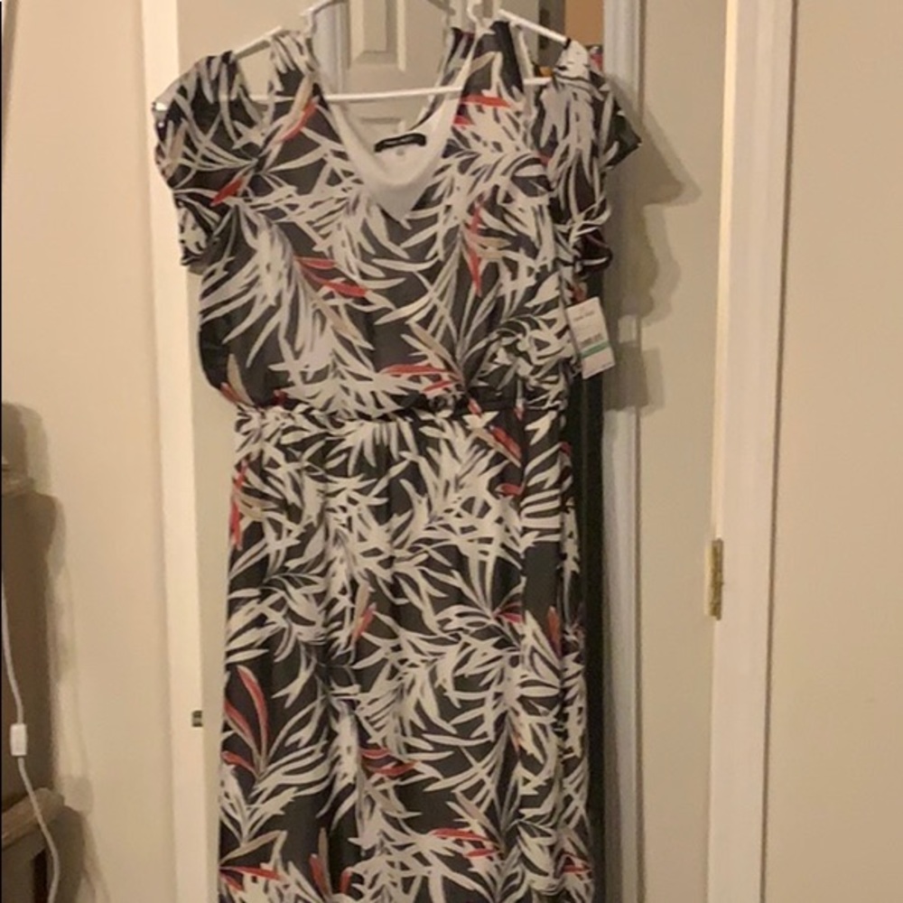 Nine West long floral dress